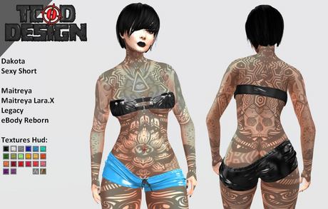 Second Life Marketplace - Sexy Short ~ Dakota